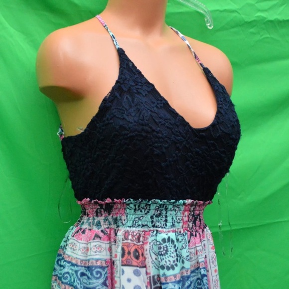 Trixxi Maxi Dress with slits NWOT - Picture 3 of 8